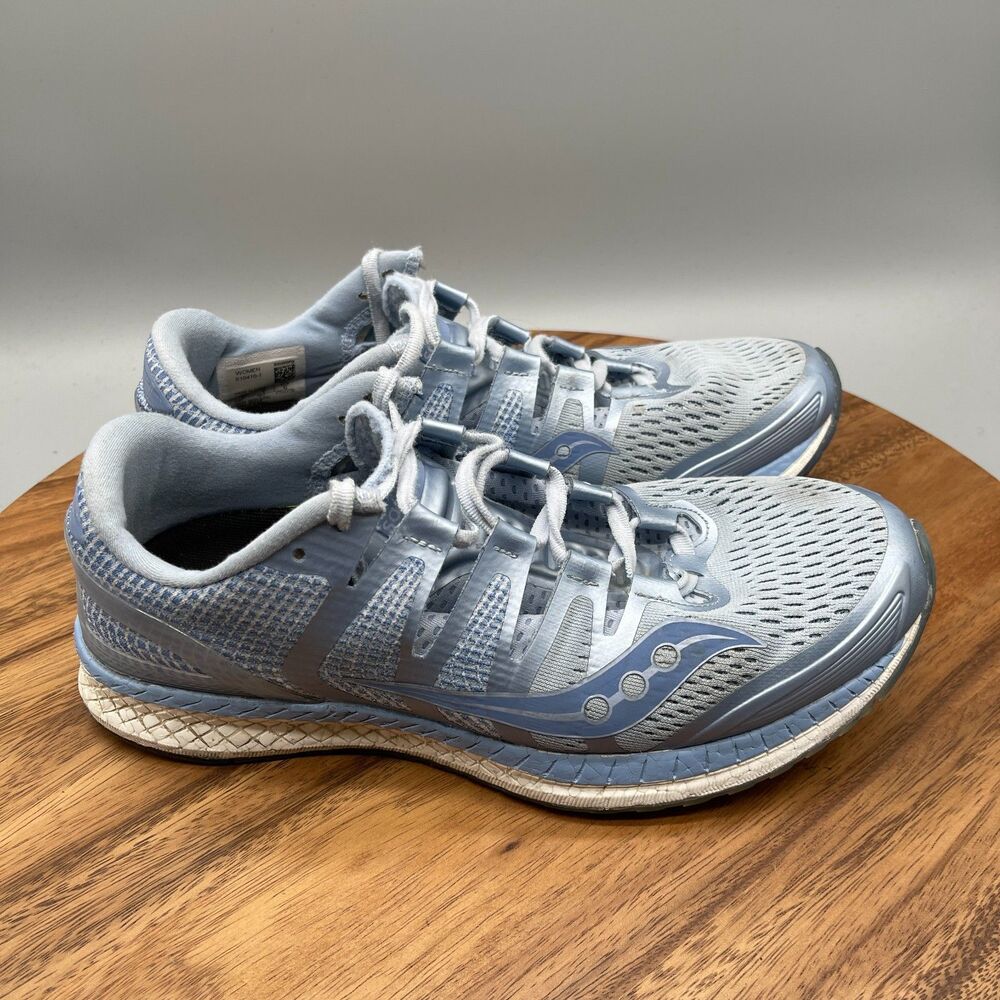 Saucony Liberty ISO Womens Size 10 Shoes Blue Running Comfort Walking Sneakers